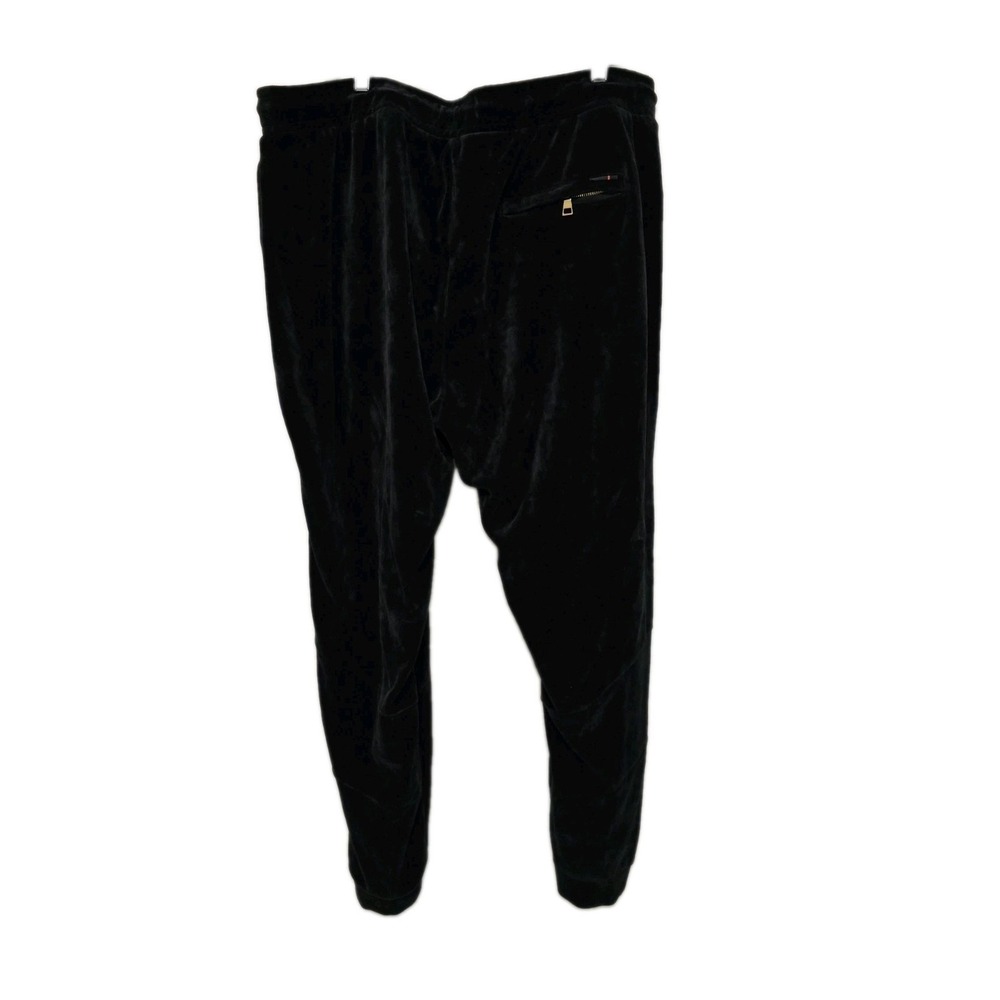 Air Jordan Mens Black Velour Sweatpants Size 3XL Gold Details - Picture 4 of 10
